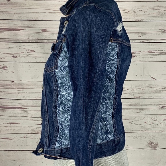 Kids Abercrombie Jean Jacket Size Large Girls - Picture 5 of 8